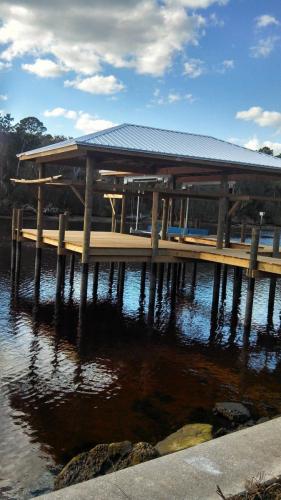 Boathouse with Metal Roof